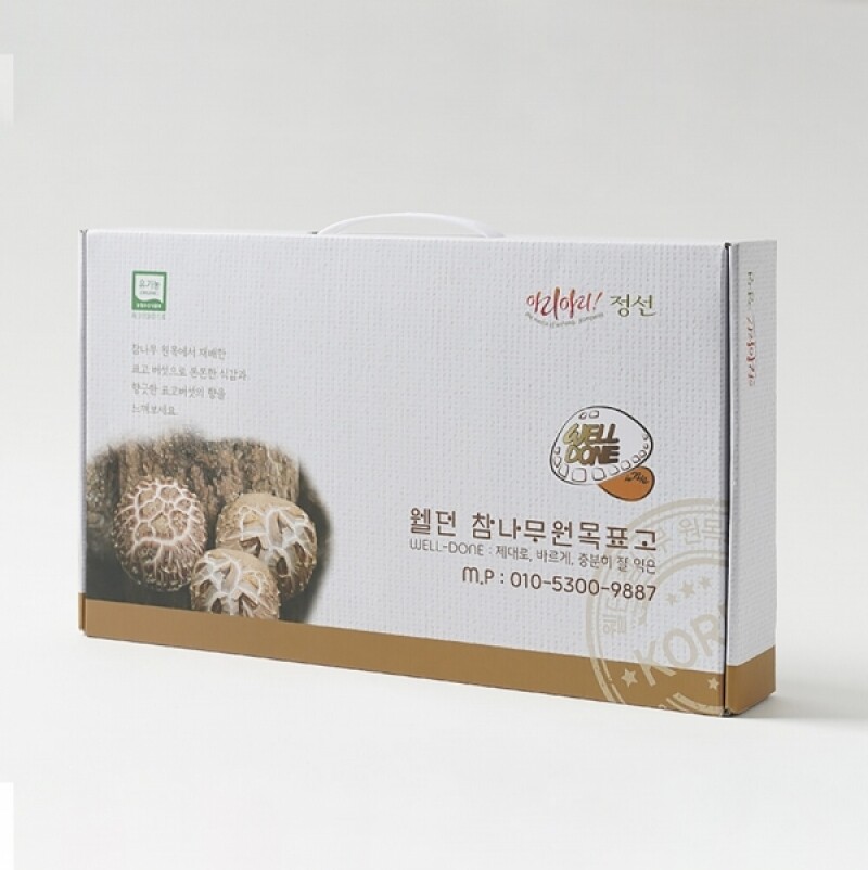 정선몰,[웰던표고] 유기농 참나무원목표고 화고/동고로 건조한 슬라이스 120g, 큐브 120g, 건표고 분말 120g, 선물세트 [원산지:국산(강원도 정선군)]